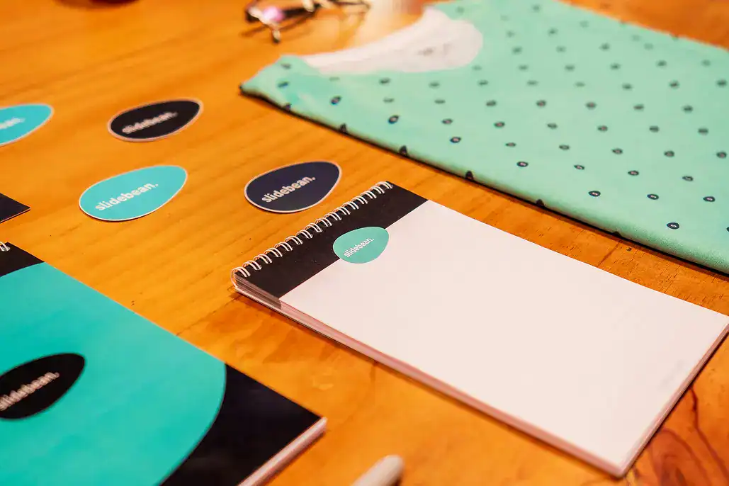 books and notebooks on a table