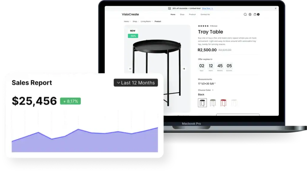 website toggle back graphic